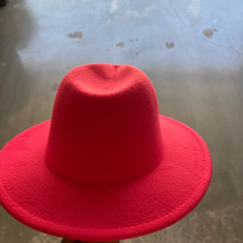 Hot Pink Fedora Hat by Jazzy Heads